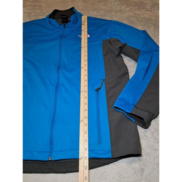 North Face F13 Men’s Jacket Blue Black Full Zip Outdoors Size Large - Picture 7 of 11